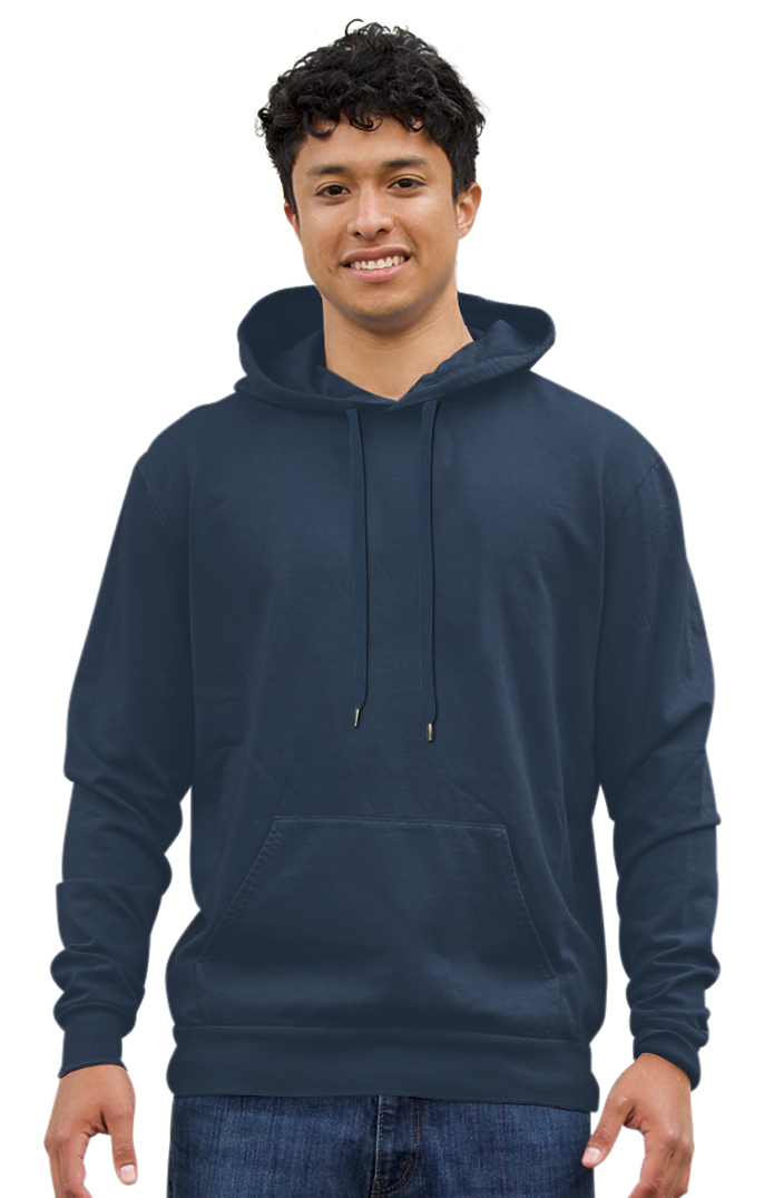USA Made - Cotton Pullover Hoodie - Navy - 3x
