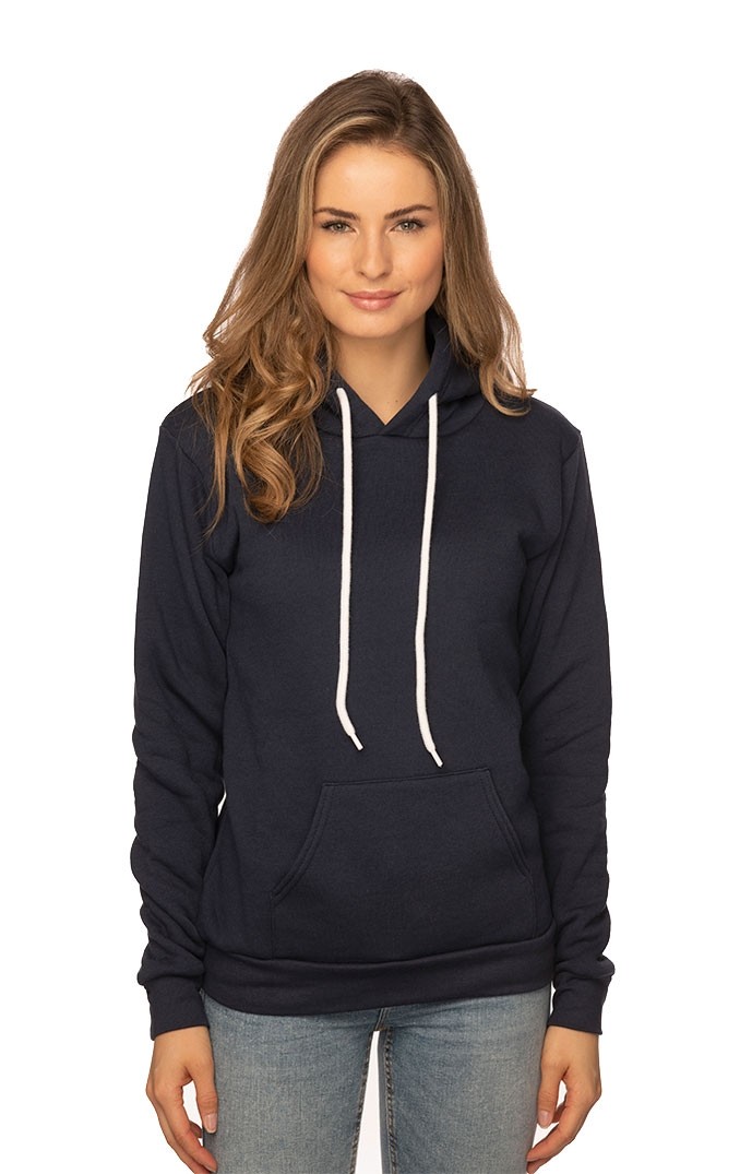 USA Made - Fashion Fleece Pullover Hoody - Navy - 3x