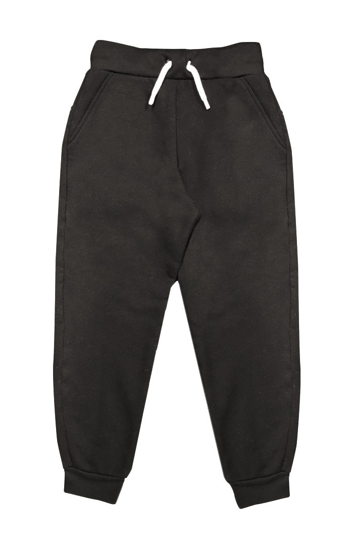 USA Made - Youth Fashion Fleece Jogger Sweatpant - Black - 10