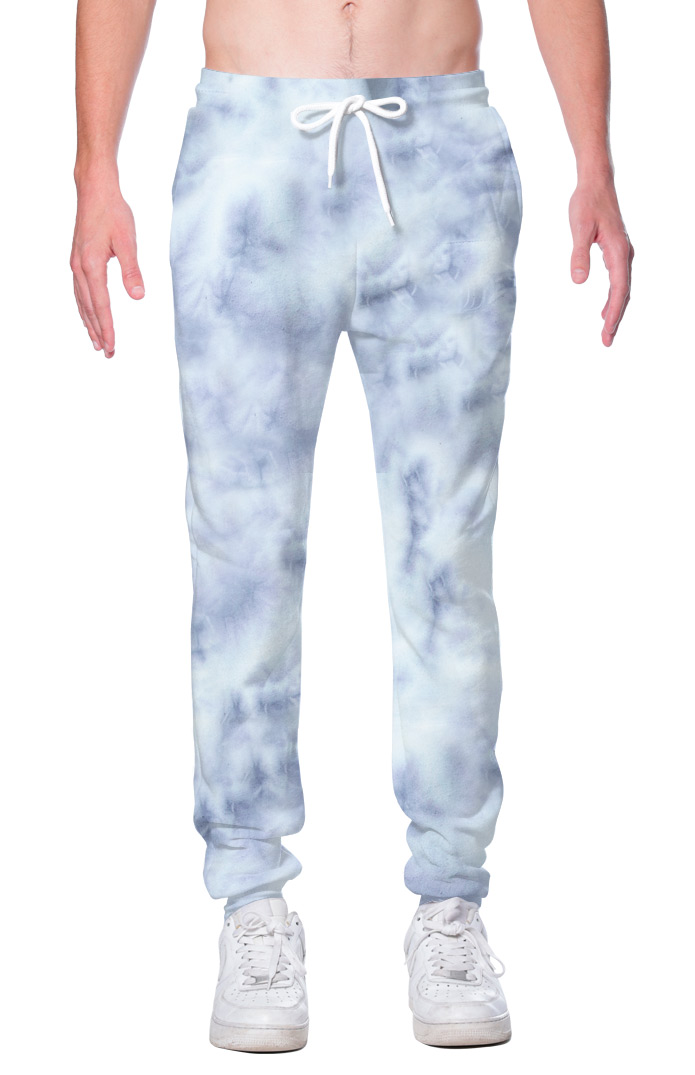 USA Made - Tie Dye Jogger (Cloud Pattern) - Infinity - 2x