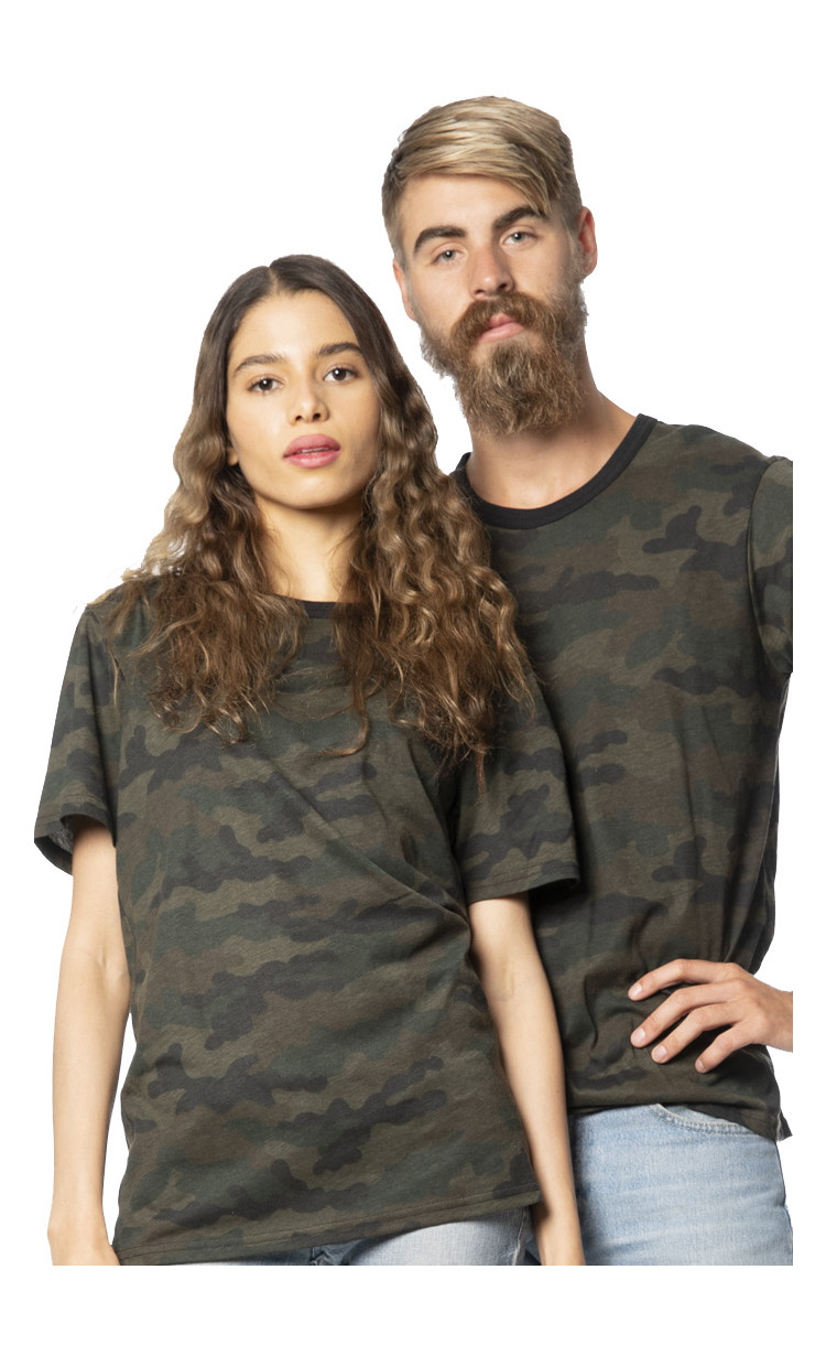 Men's/Women's Camo Camouflage T-Shirt 2-Pack Made in USA 17551CMO