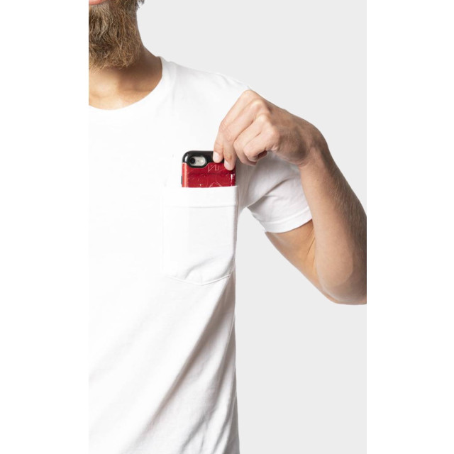 Small Image of Style 17057Unisex 50/50 Blend Pocket Tee