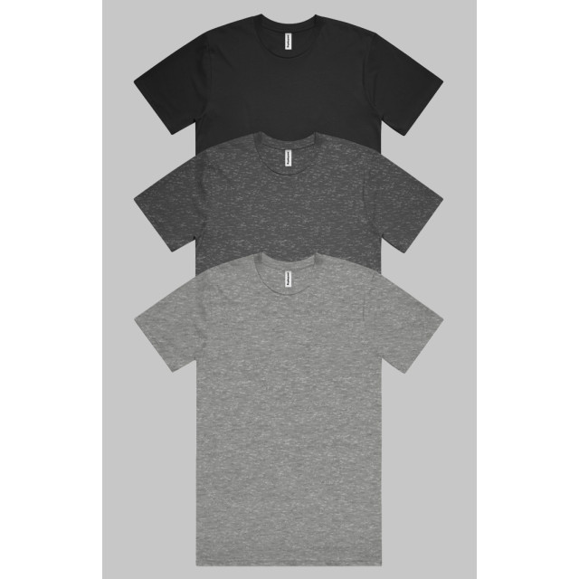3 Pack Triblend Short Sleeve Tee