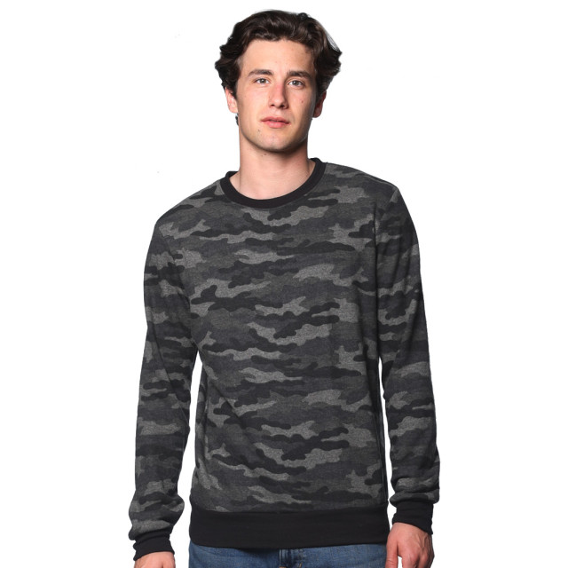 Triblend Crew Camo Sweatshirt