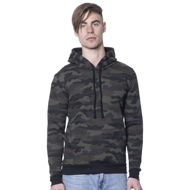 Small Image of Style 3515CMOUnisex Camo Fleece Pullover Hoody