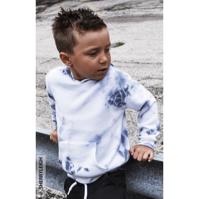 Small Image of Style 3699CTDToddler Fleece Cloud Tie Dye Pullover Hoodie