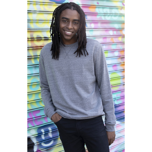 Small Image of Style 42108Unisex Eco Triblend French Terry Crew