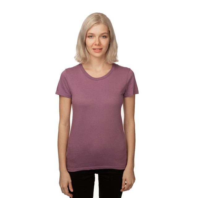 Small Image of Style 5001ORGWWomens Short Sleeve Organic Fine Jersey Tee