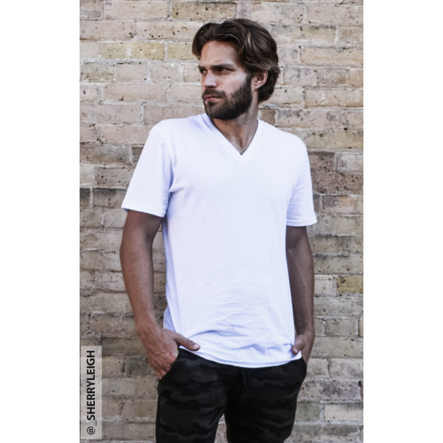 Small Image of Style 5055ORGOrganic Short Sleeve V-neck