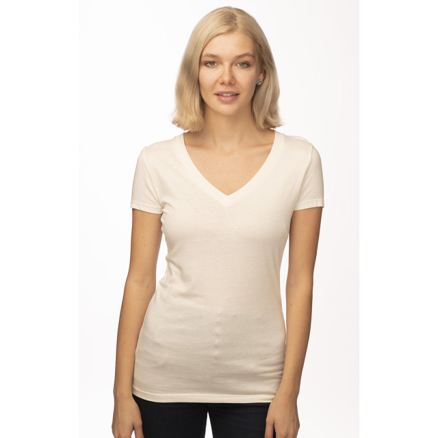 Small Image of Style 64030Womens Viscose Hemp Organic V Neck