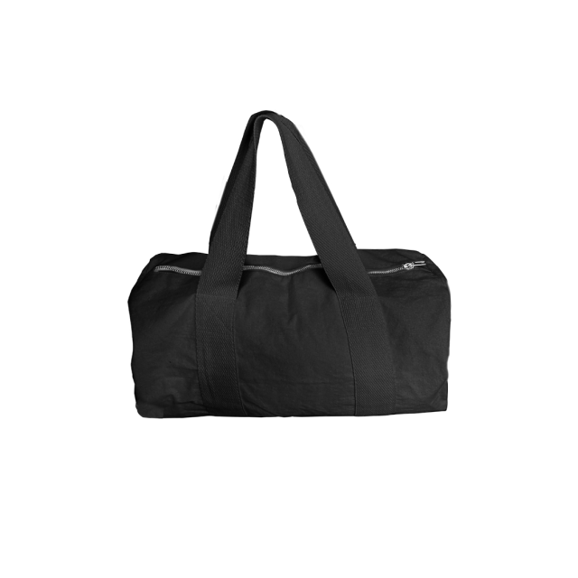 Fair Trade Yoga Bag / Organic Yoga Mat Bag / Eco Friendly Yoga Mat Carrier  Tote: Black, Full Zip, Pockets, GOTS Cotton Canvas, Environmental -   Sweden