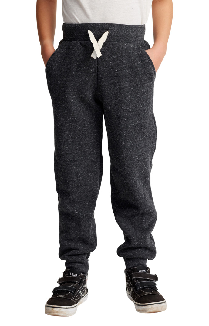 USA Made - Youth Triblend Fleece Jogger Sweatpant - Tri onyx - 8