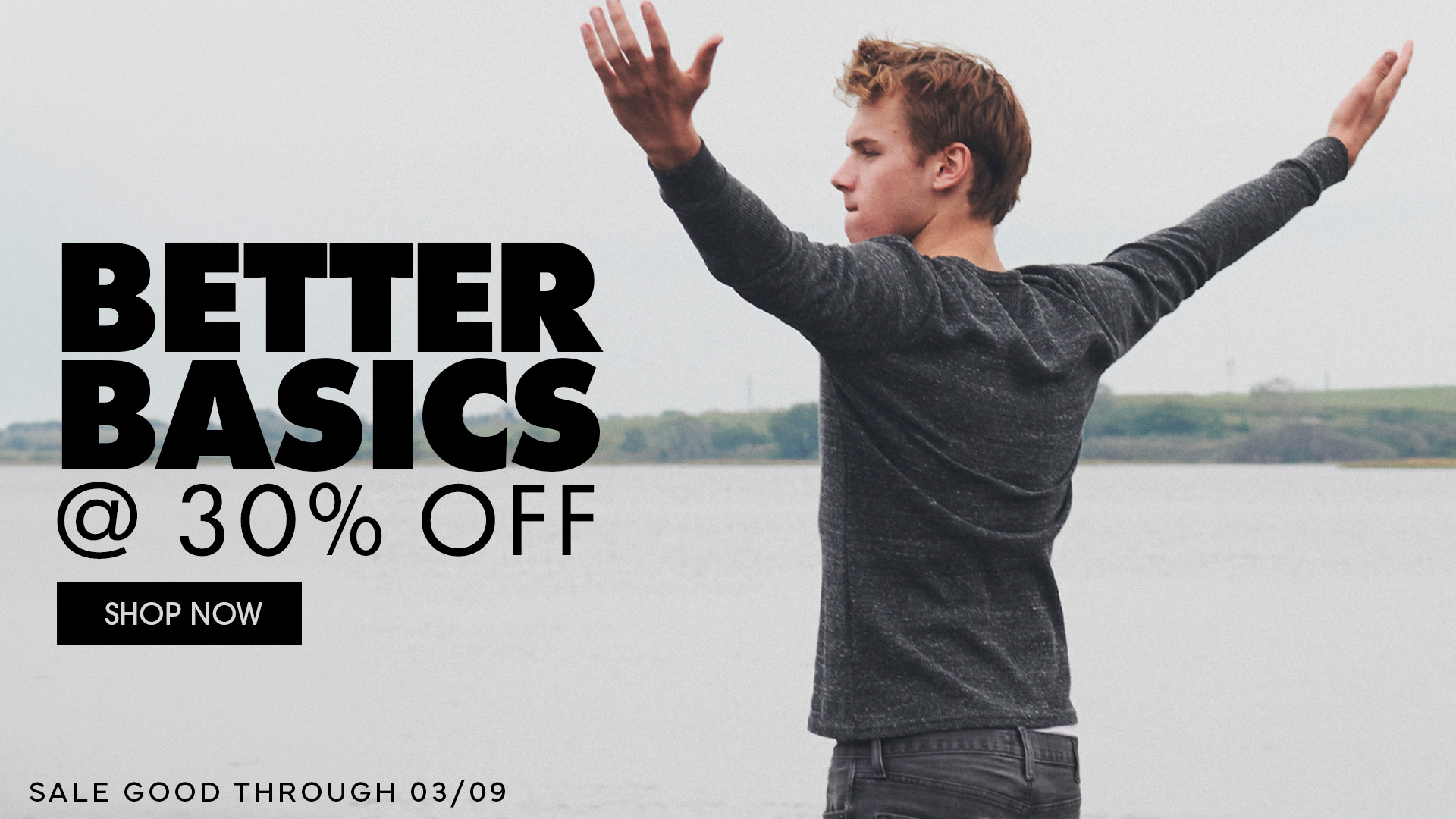 Better Basics sale slide