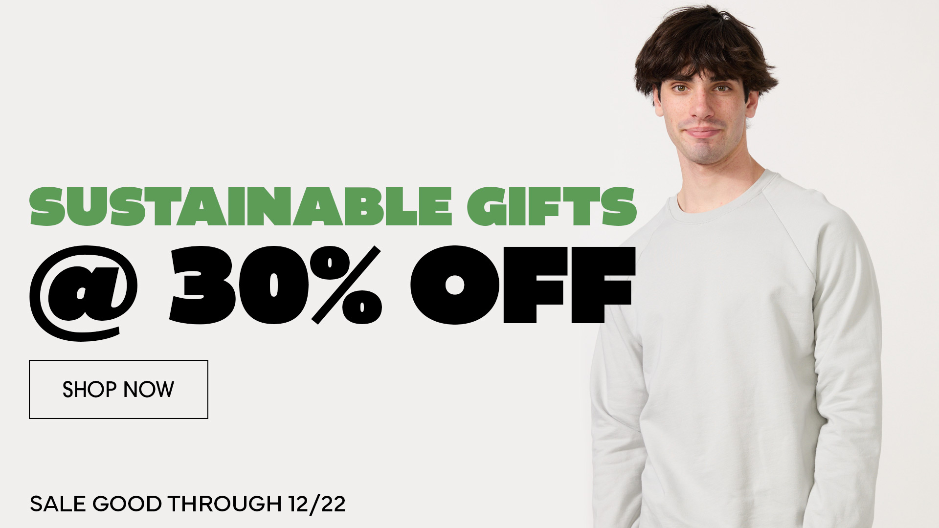 30% Off Sale for Sustainable Apparel