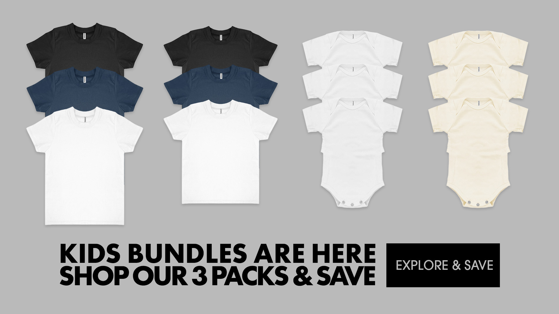 New Kids 3 Pack Bundles