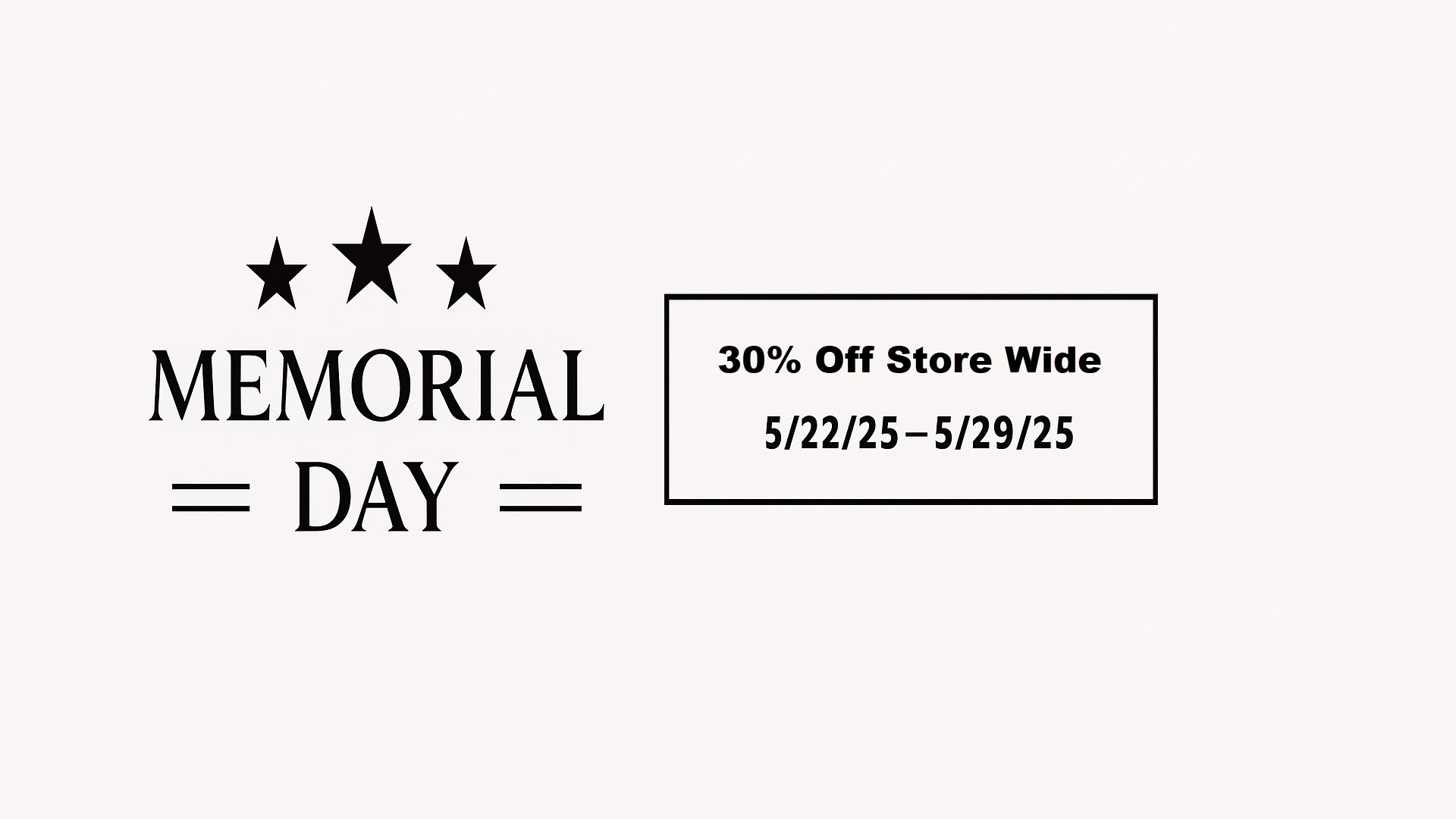 Memorial Day