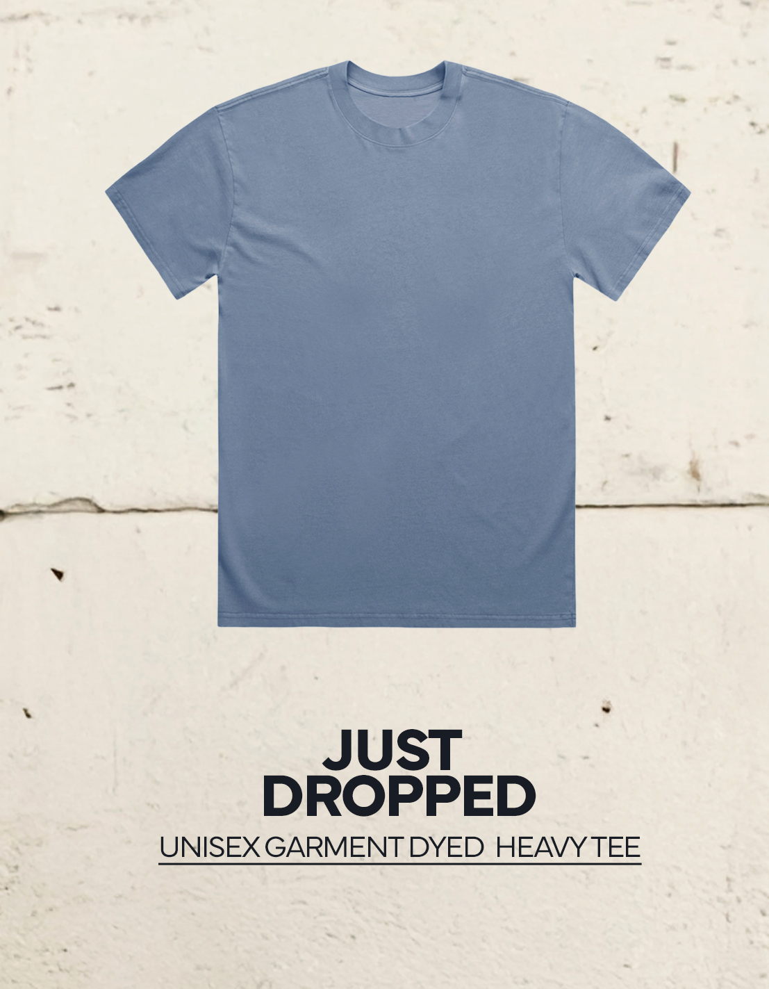 Garment Dye Vintage Tee