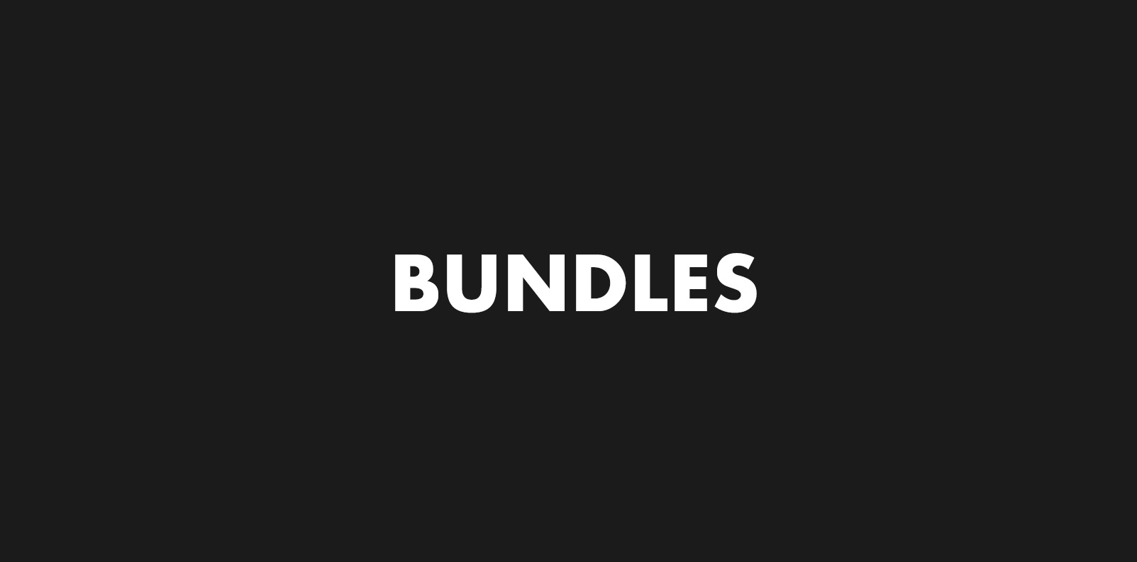 Shop Packs and Bundles