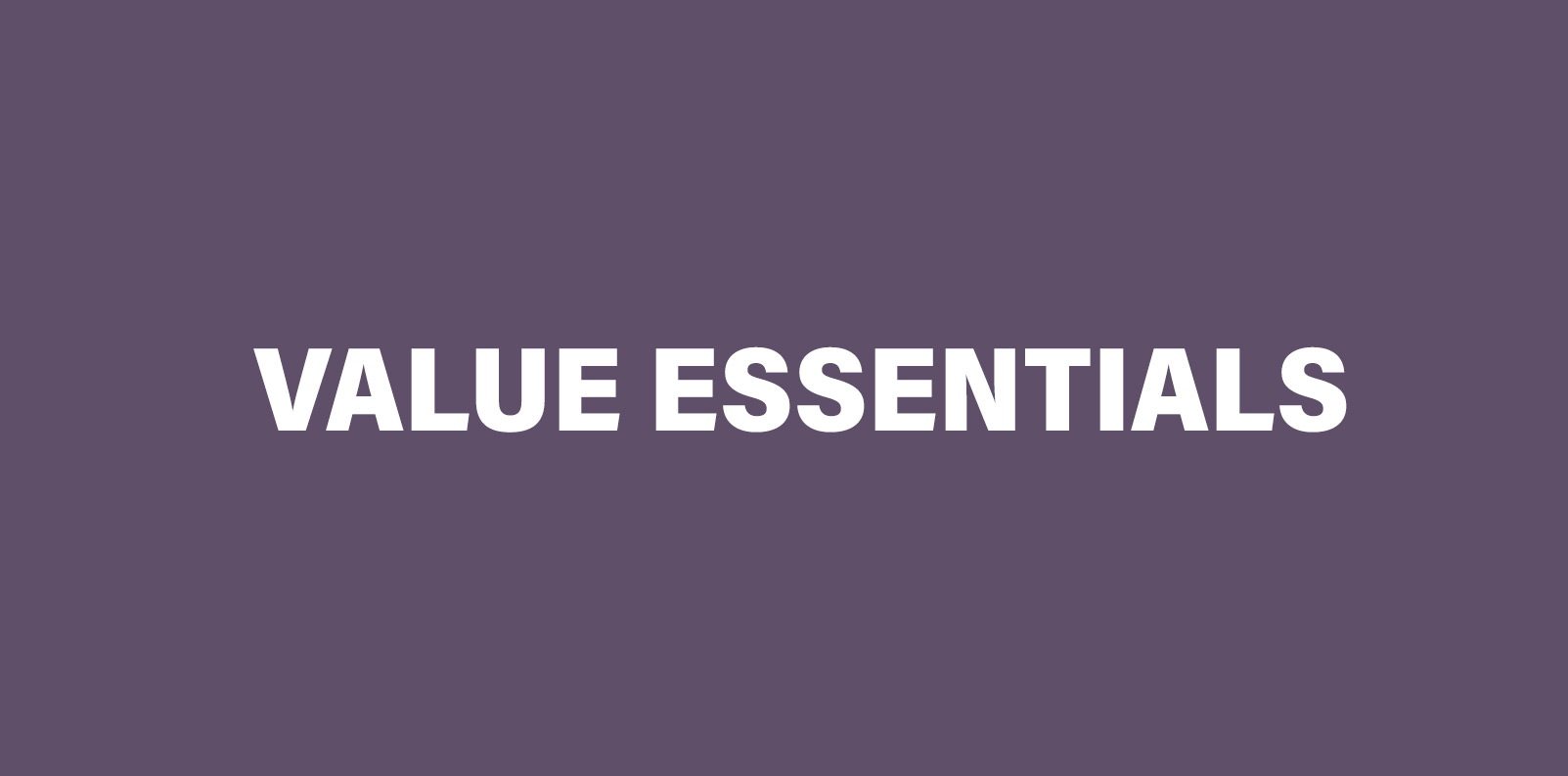 Value Essentials - Discounts 