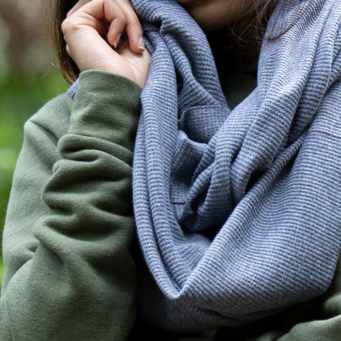 eco Triblend Thermal Infinity Scarf