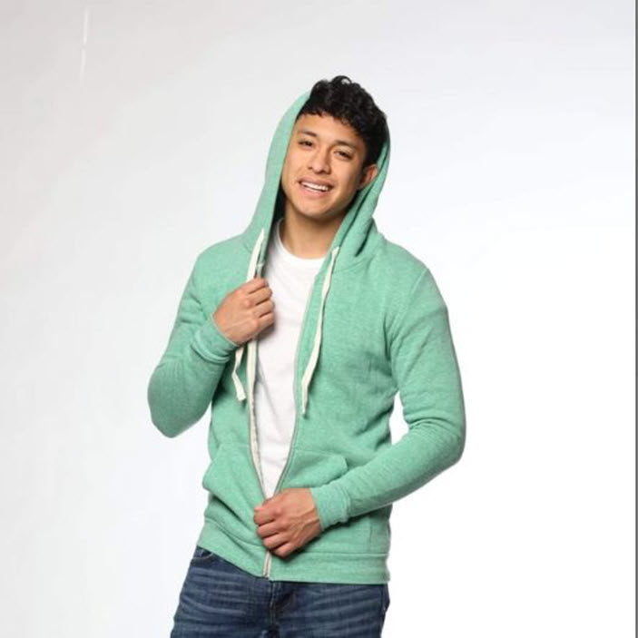 eco Triblend Fleece Full Zip Hoody