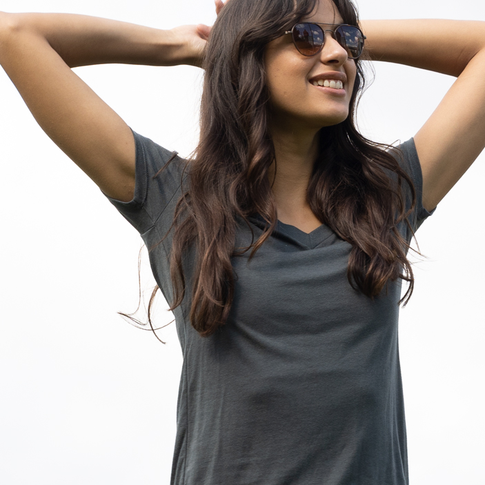 Viscose Bamboo ORGANIC Cotton Tee