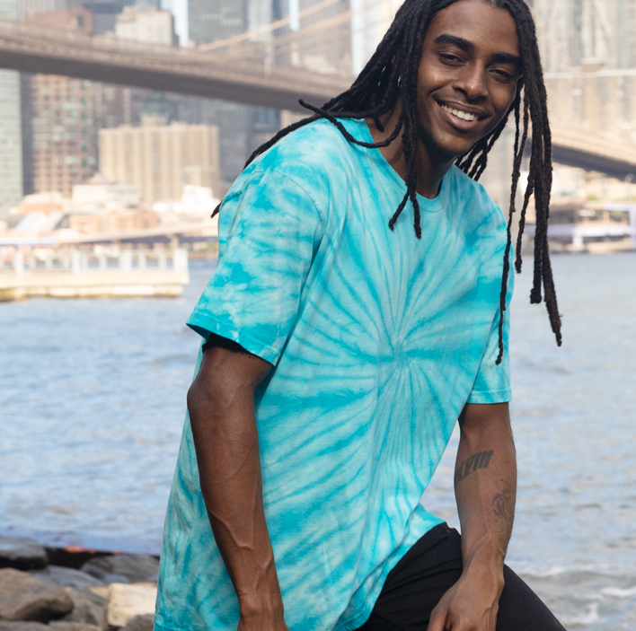 Organic Cotton Spiral Tie Dye