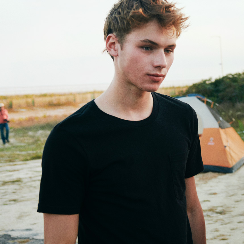 Organic Raglan Crew Neck Sweatshirt